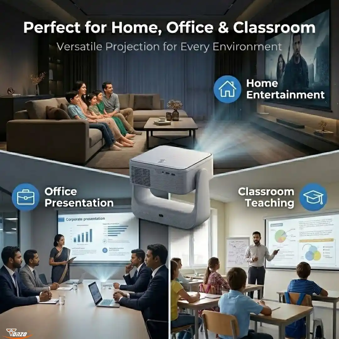 TONZO Vision X1 Pro Smart LED Projector