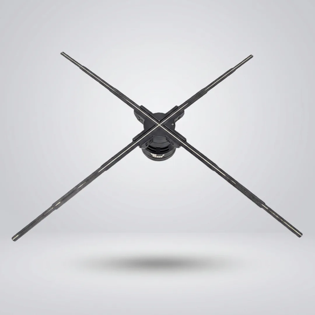 100CM 3D Hologram Fan Display | Wi-Fi, Bluetooth | App & Remote Control