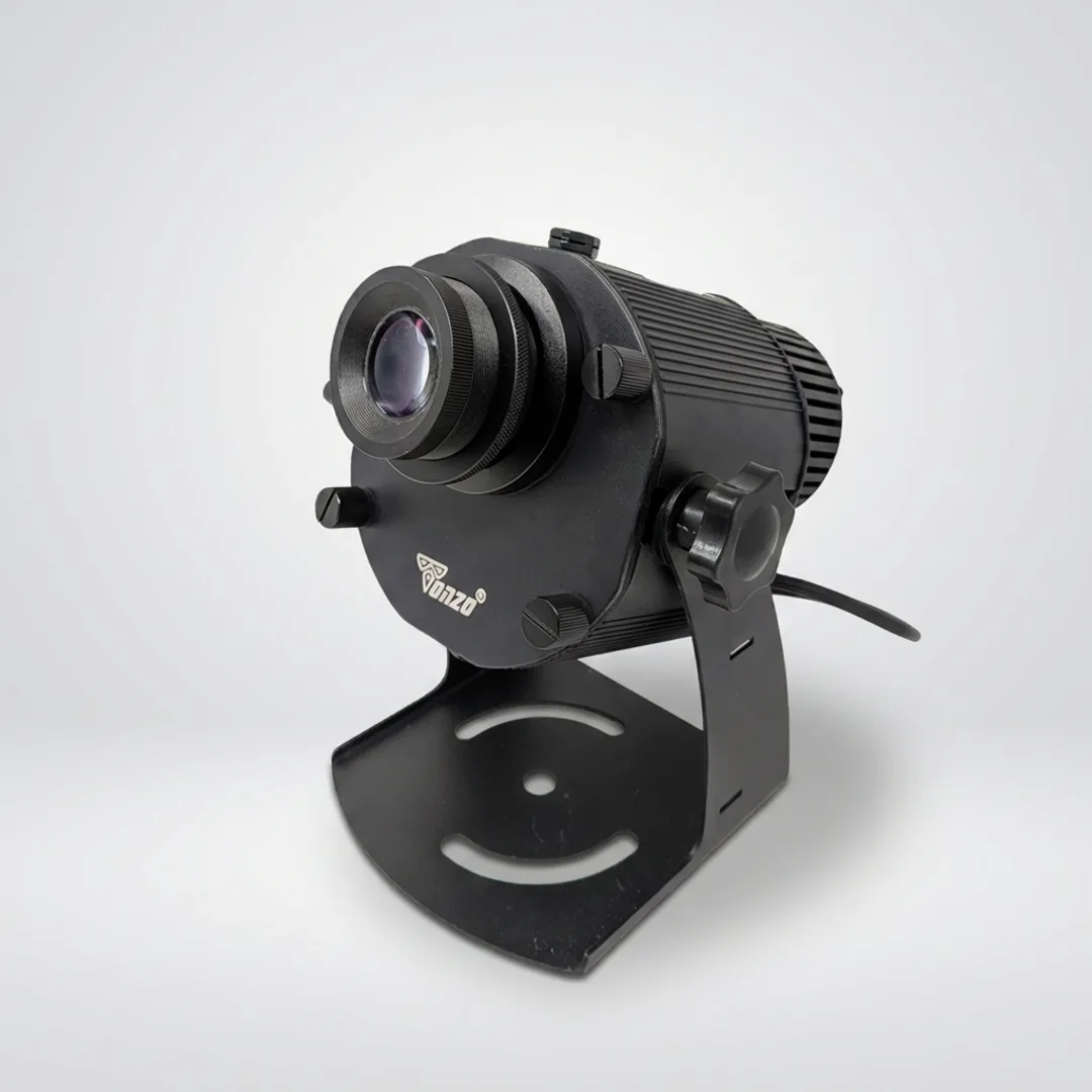 60W Logo Projector | Outdoor Use | 1 Custom Lens | Advertising, Promotion