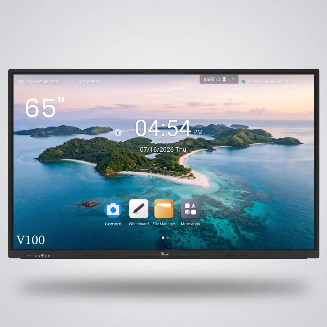 65 Inch Interactive Flat Panel With Camera
