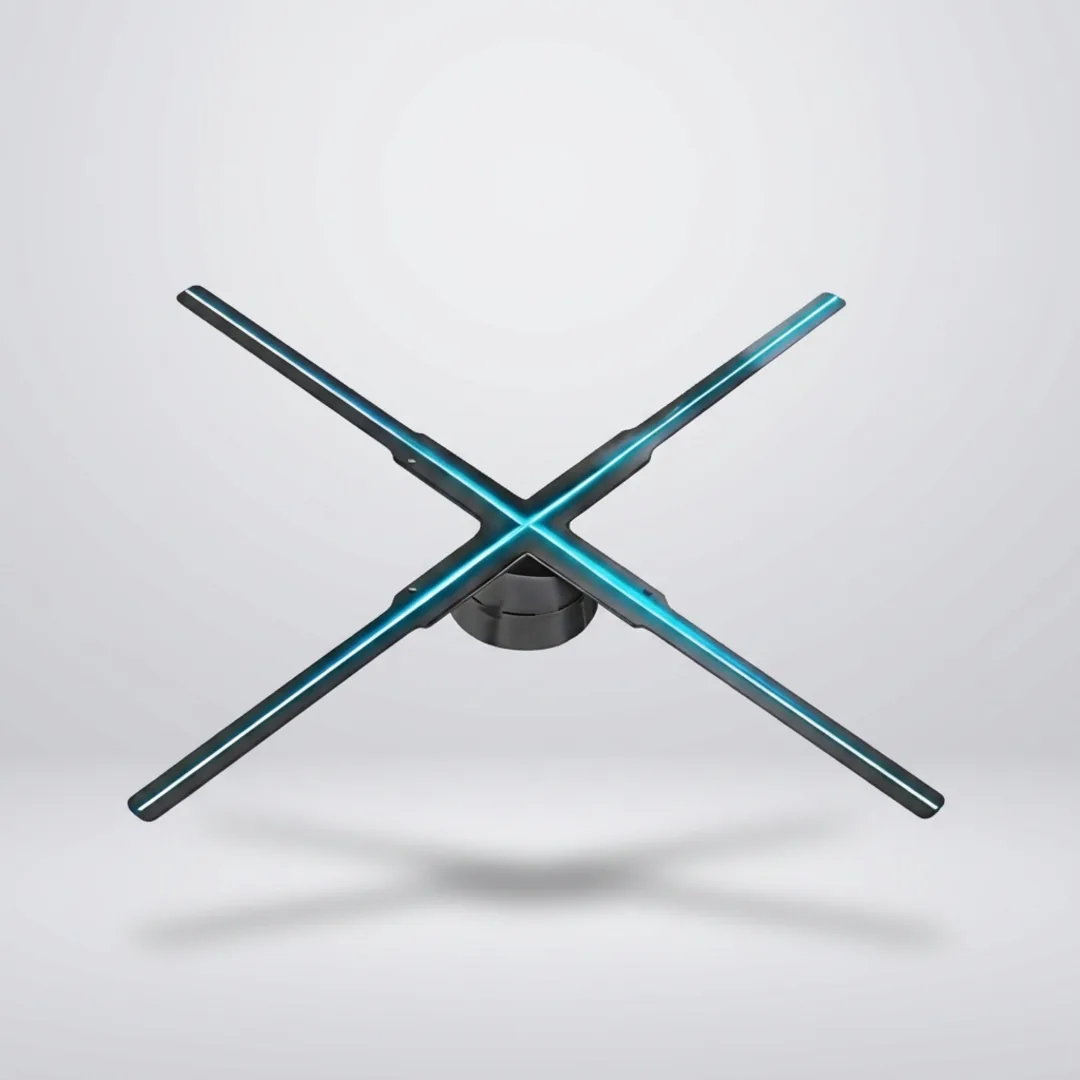 65CM 3D Hologram Fan Display | Wi-Fi, Bluetooth | Spin App & Remote Control