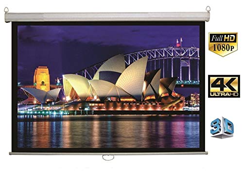 TONZO High Gain Imported Wall Auto Lock Projector Screen